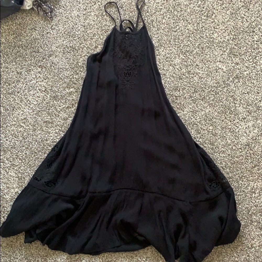 free people black sundress